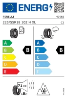 225/55R18 opona PIRELLI Cinturato Winter 2 XL FR ELT 102H